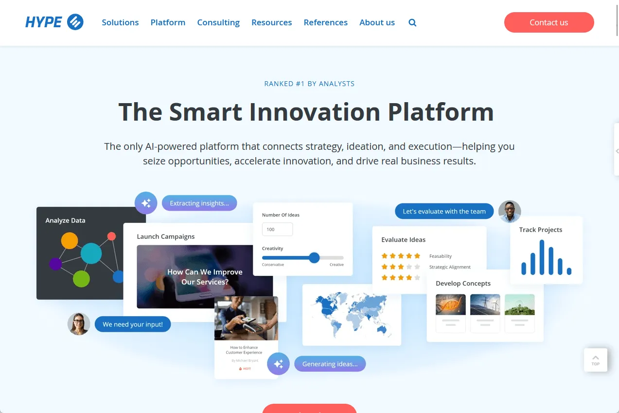 hype-home-page