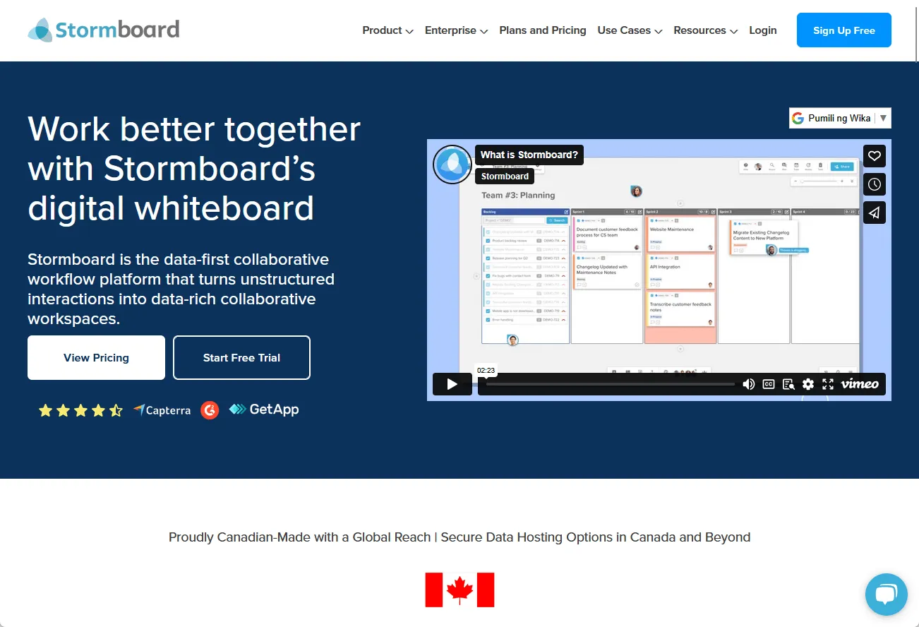 stormboard-home-page