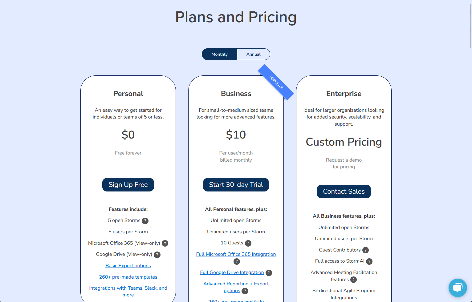 stormboard pricing